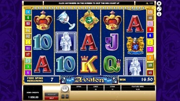 Avalon Slot Game