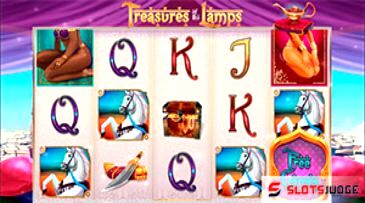 Treasures of the Lamps Slot