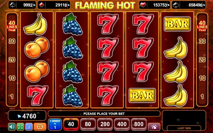 Free Slots Flaming Hot