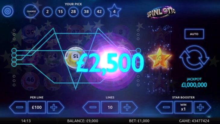 Spinlotto Slot Machine